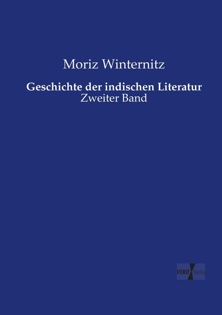 Geschichte der indischen Literatur