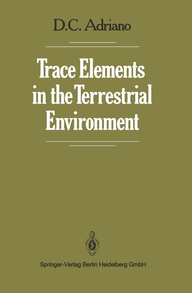 Trace Elements in the Terrestrial Environment