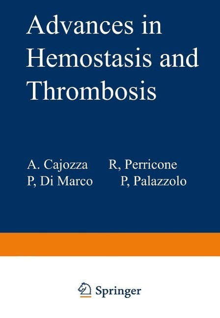 Advances in Hemostasis and Thrombosis