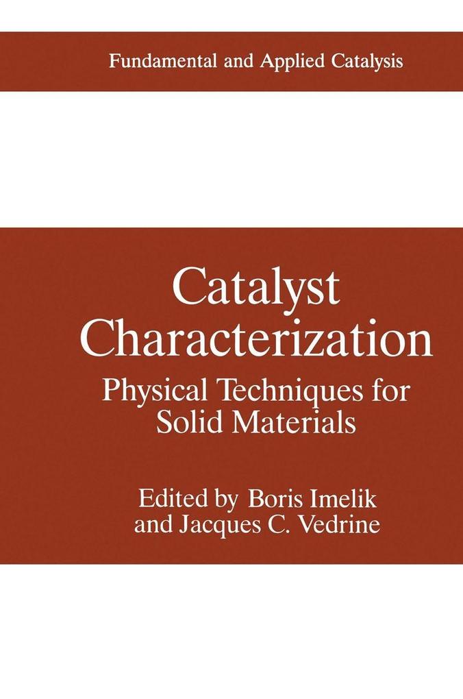 Catalyst Characterization