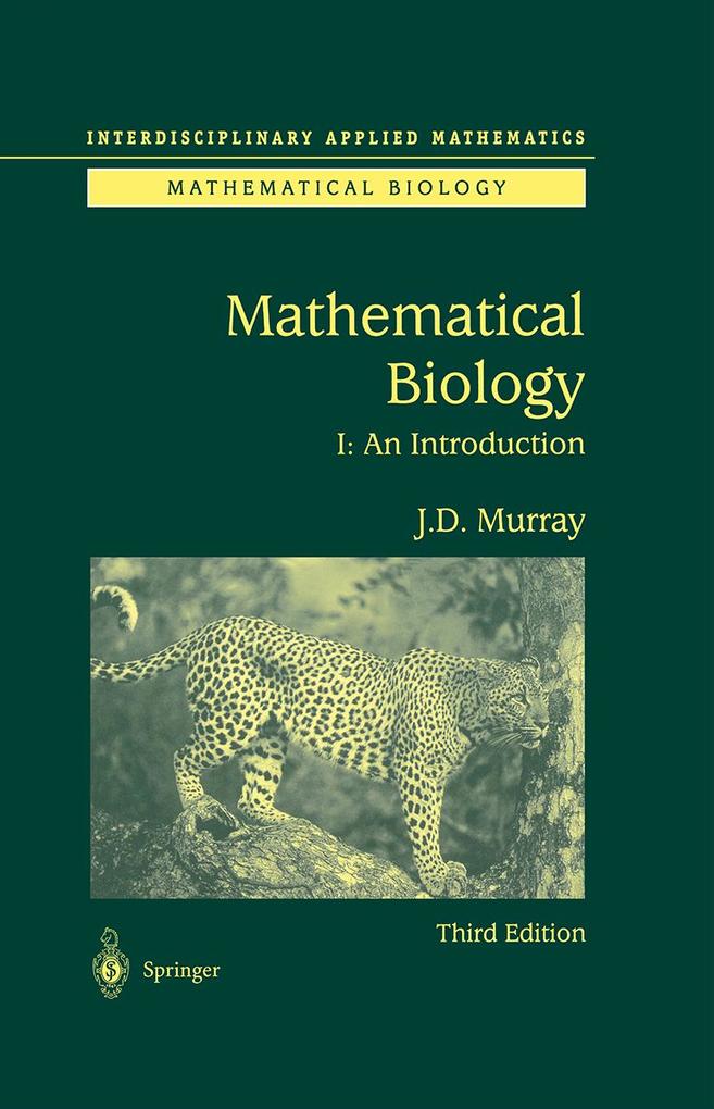 Mathematical Biology - James D. Murray