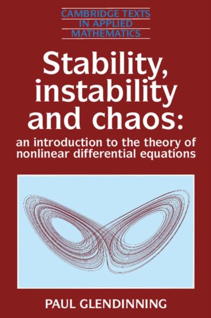 Stability Instability and Chaos - Paul Glendinning