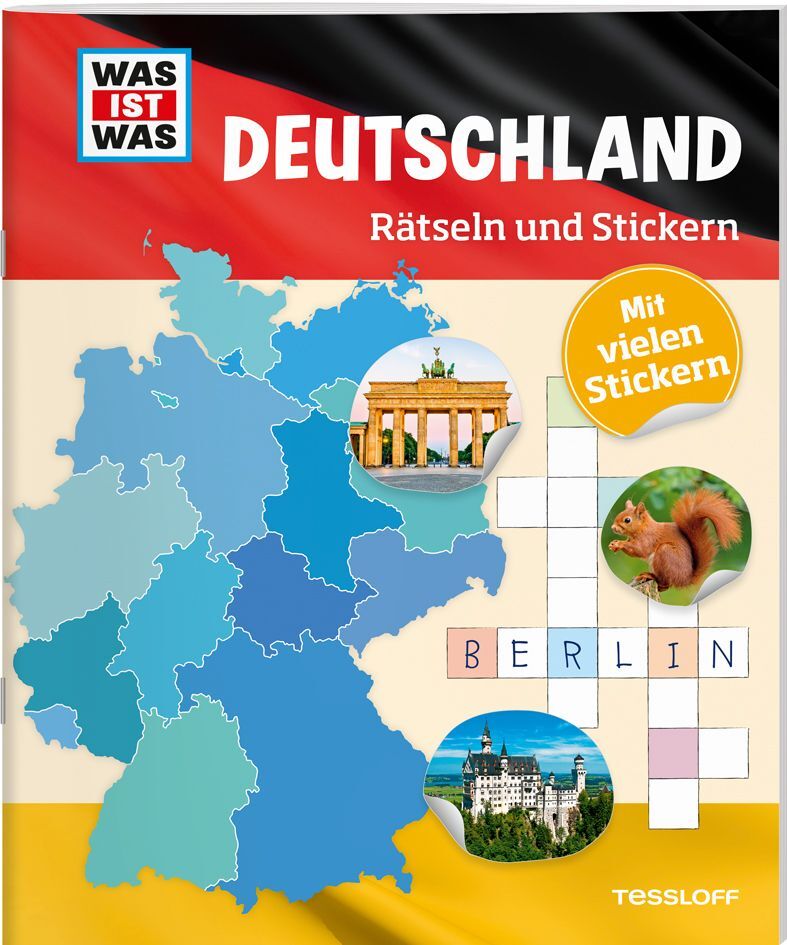 Image of WAS IST WAS Rätseln und Stickern: Deutschland