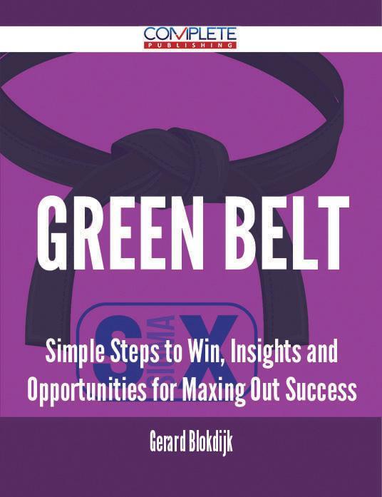 green belt - Simple Steps to Win Insights and Opportunities for Maxing Out Success