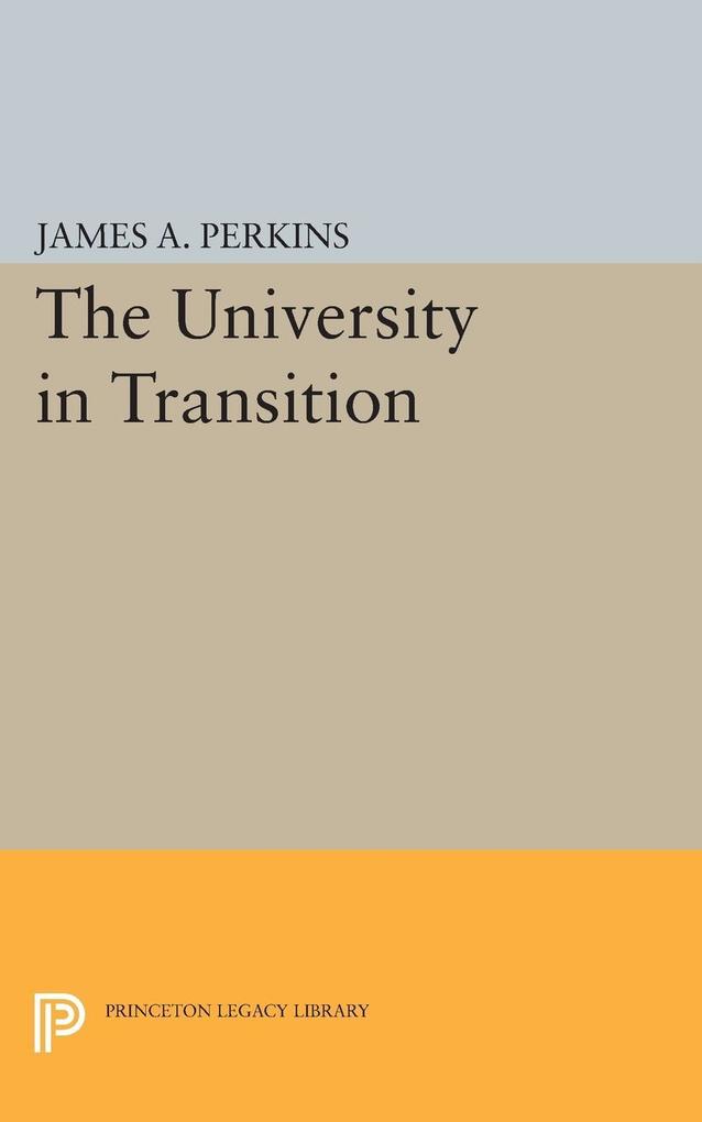 The University in Transition
