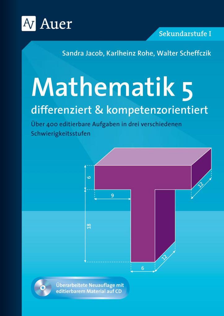 Auer Verlag I.d.aap Lw Mathematik 5 Differenziert U. Kompetenzorientiert