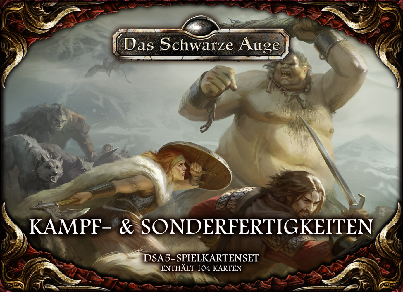 Image of DSA5 Spielkartenset Kampf- & Sonderfertigkeiten