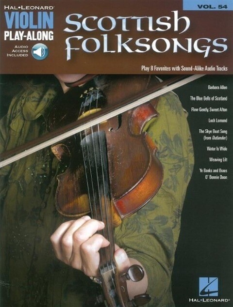 Scottish Folksongs: Violin Play-Along Volume 54