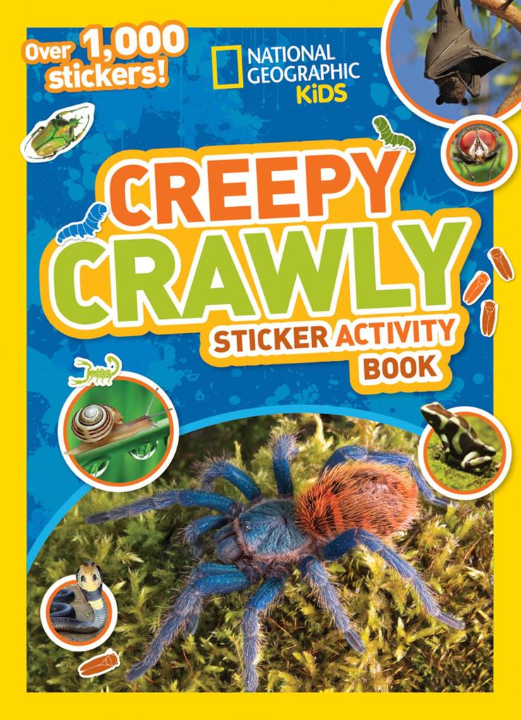 Creepy Crawly Sticker Activity Book: Over 1000 Stickers!