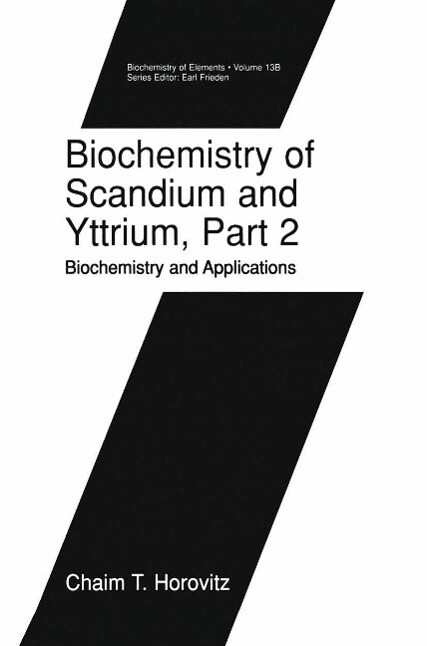 Biochemistry of Scandium and Yttrium Part 2: Biochemistry and Applications