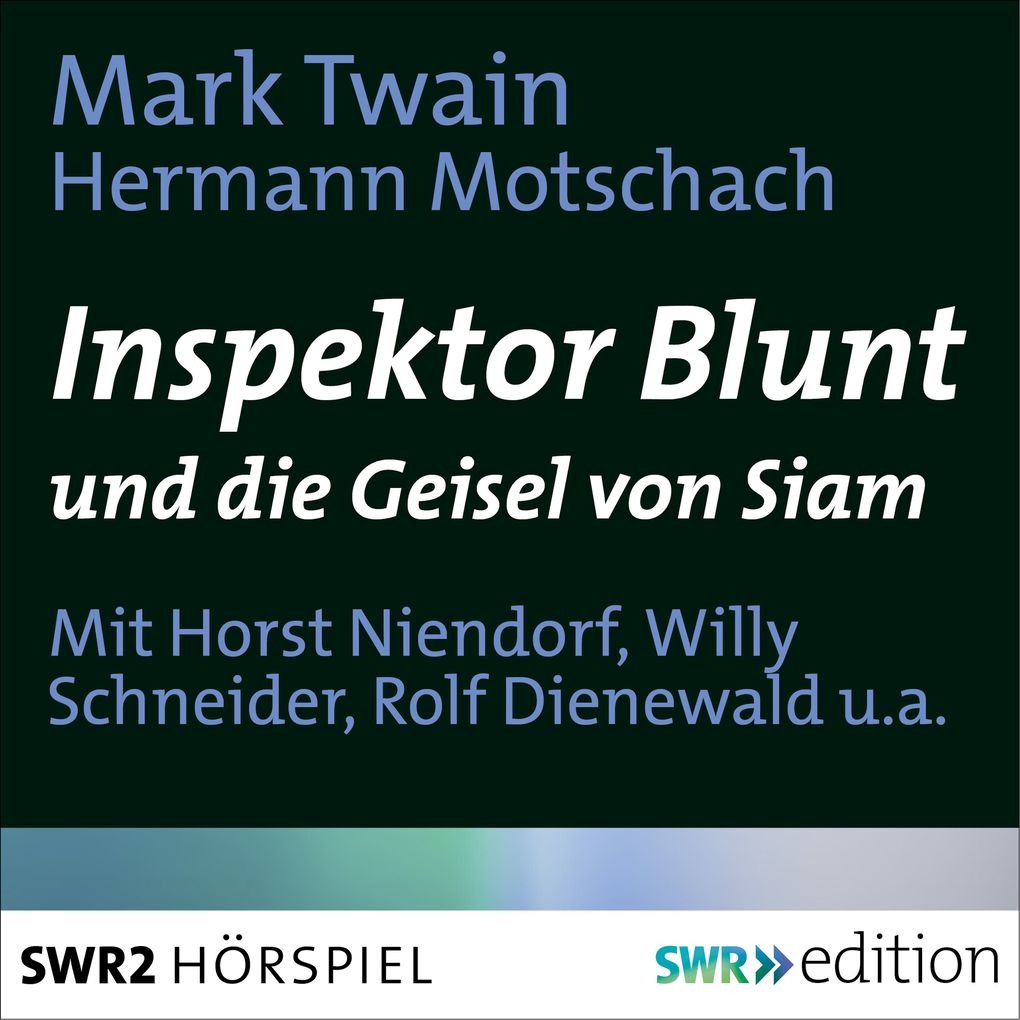 Inspektor Blunt und die Geisel von Siam