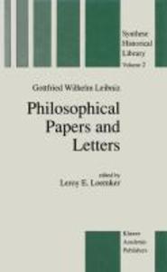 Philosophical Papers and Letters - G. W. Leibniz