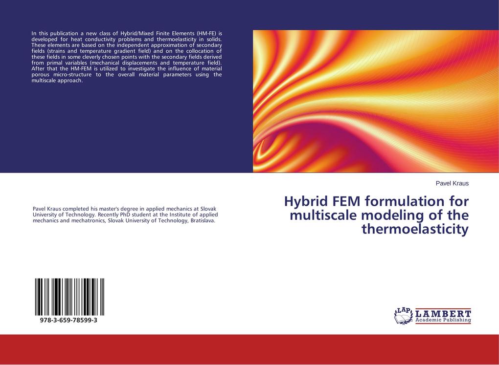 Hybrid FEM formulation for multiscale modeling of the thermoelasticity