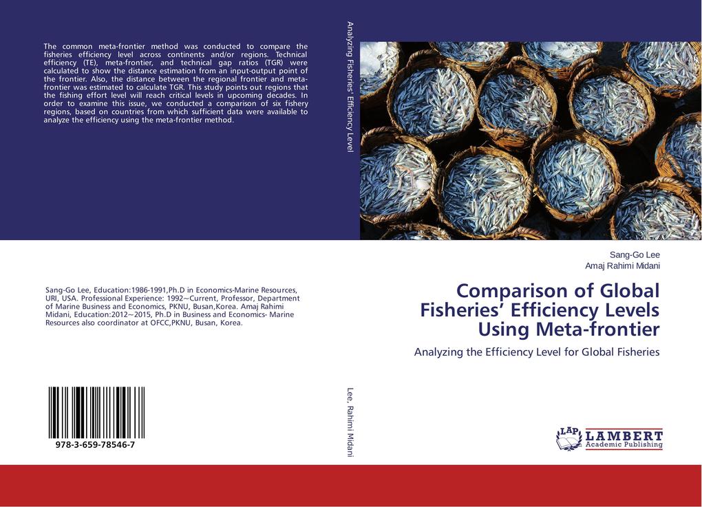 Comparison of Global Fisheries Efficiency Levels Using Meta-frontier
