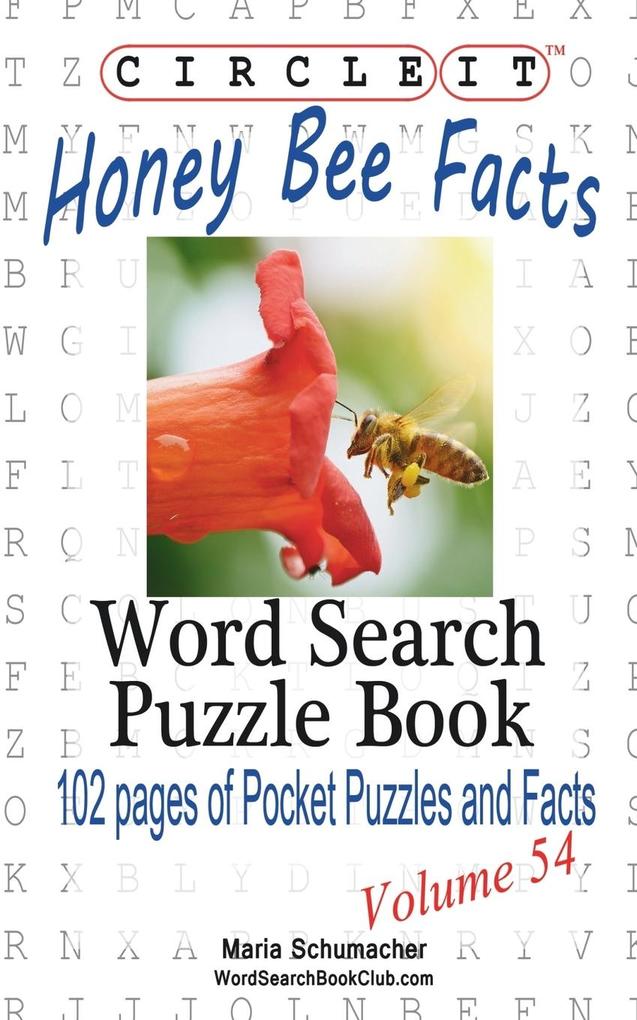 Circle It Honey Bee Facts Word Search Puzzle Book