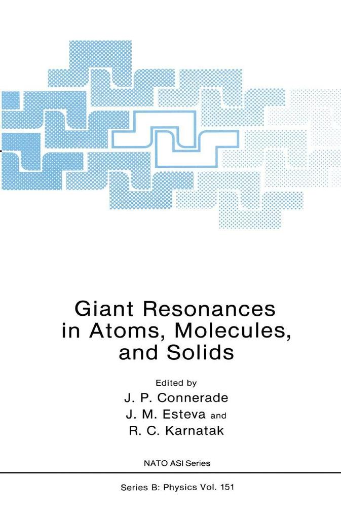 Giant Resonances in Atoms Molecules and Solids