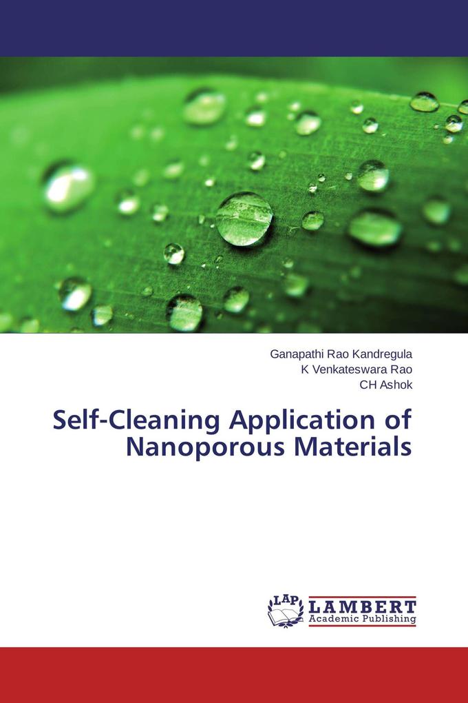 Self-Cleaning Application of Nanoporous Materials