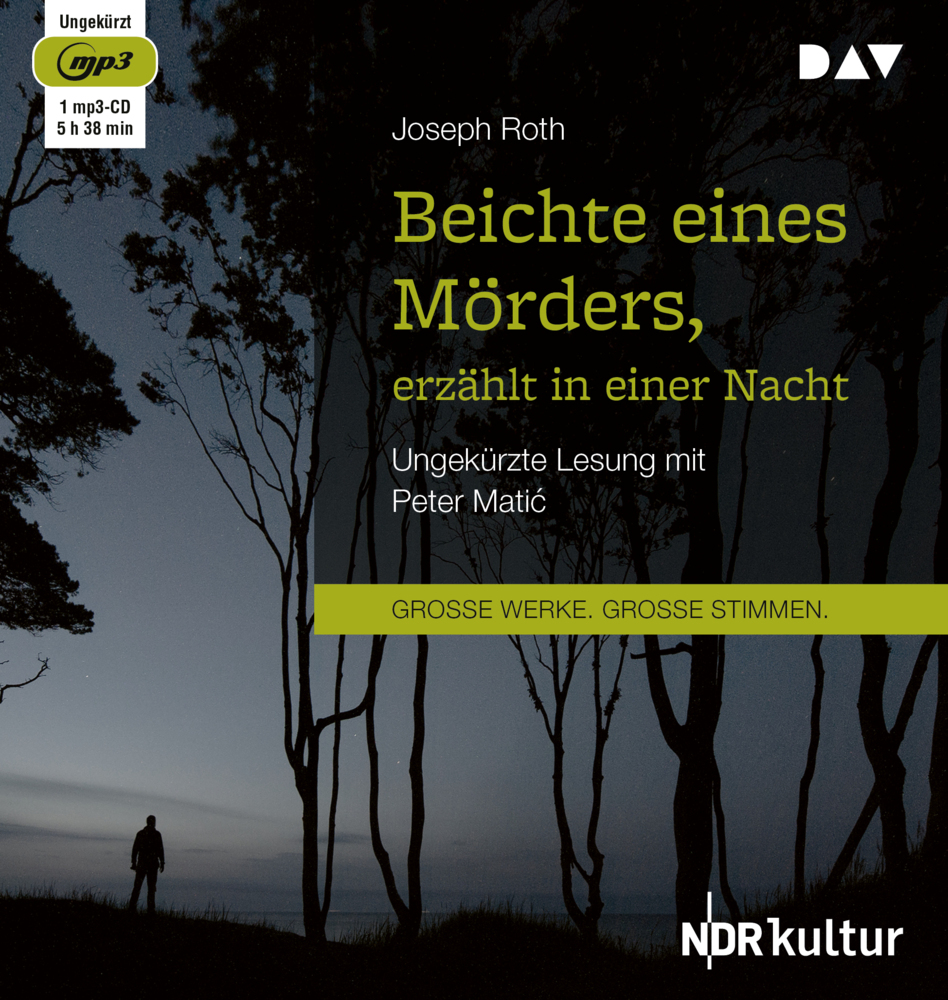 Beichte eines Mörders erzählt in einer Nacht1 Audio-CD 1 MP3