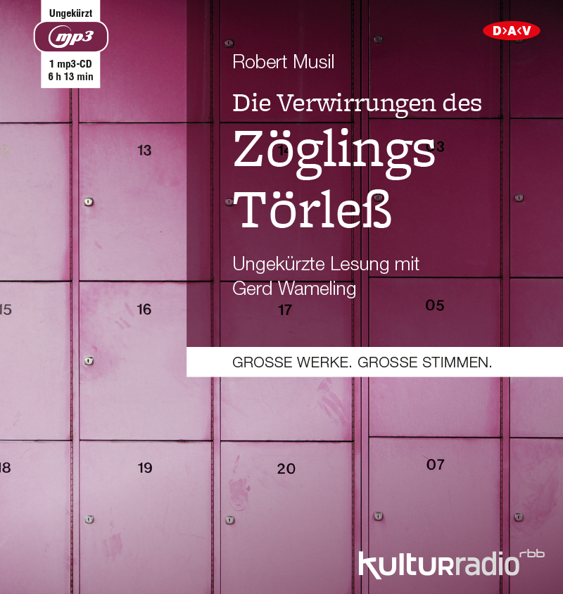 Die Verwirrungen des Zöglings Törleß1 Audio-CD 1 MP3