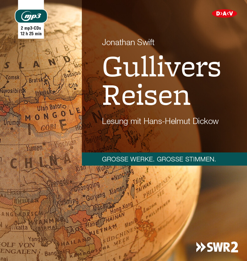 Gullivers Reisen 2 Audio-CD 2 MP3 - Jonathan Swift