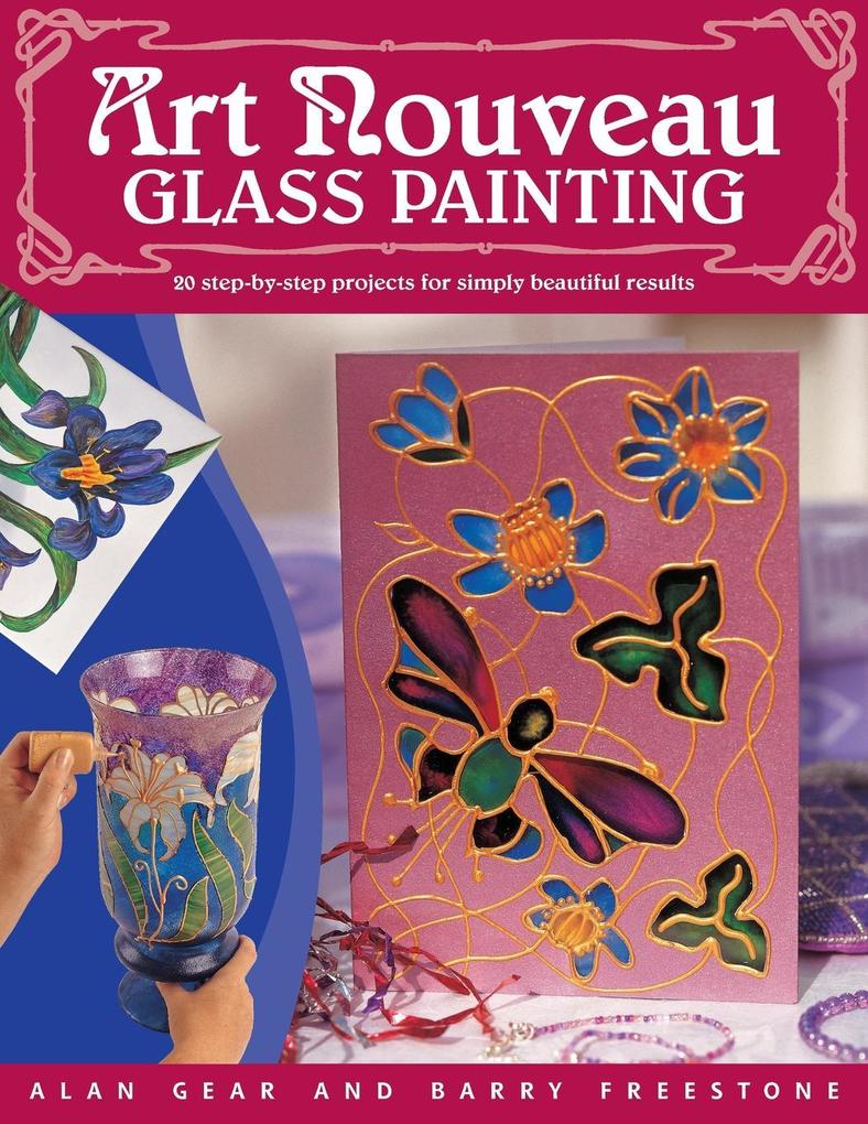 Art Nouveau Glass Painting
