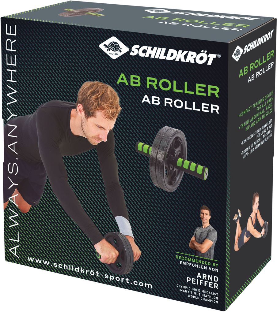 Roue abdominale Schildkröt Noir
