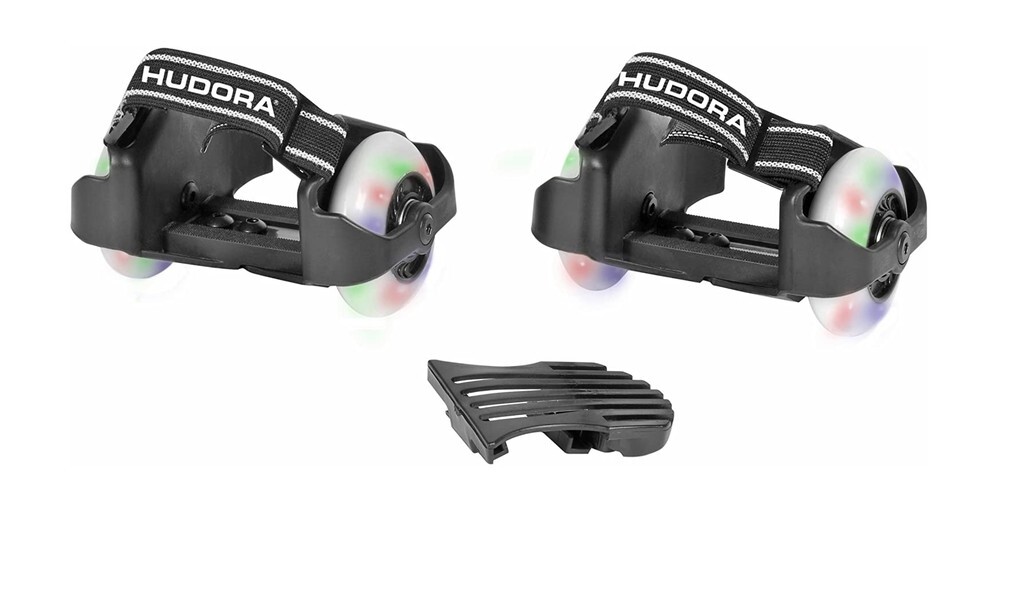 Hudora 22007 - Fersenroller Bold Buddy's mit LED's