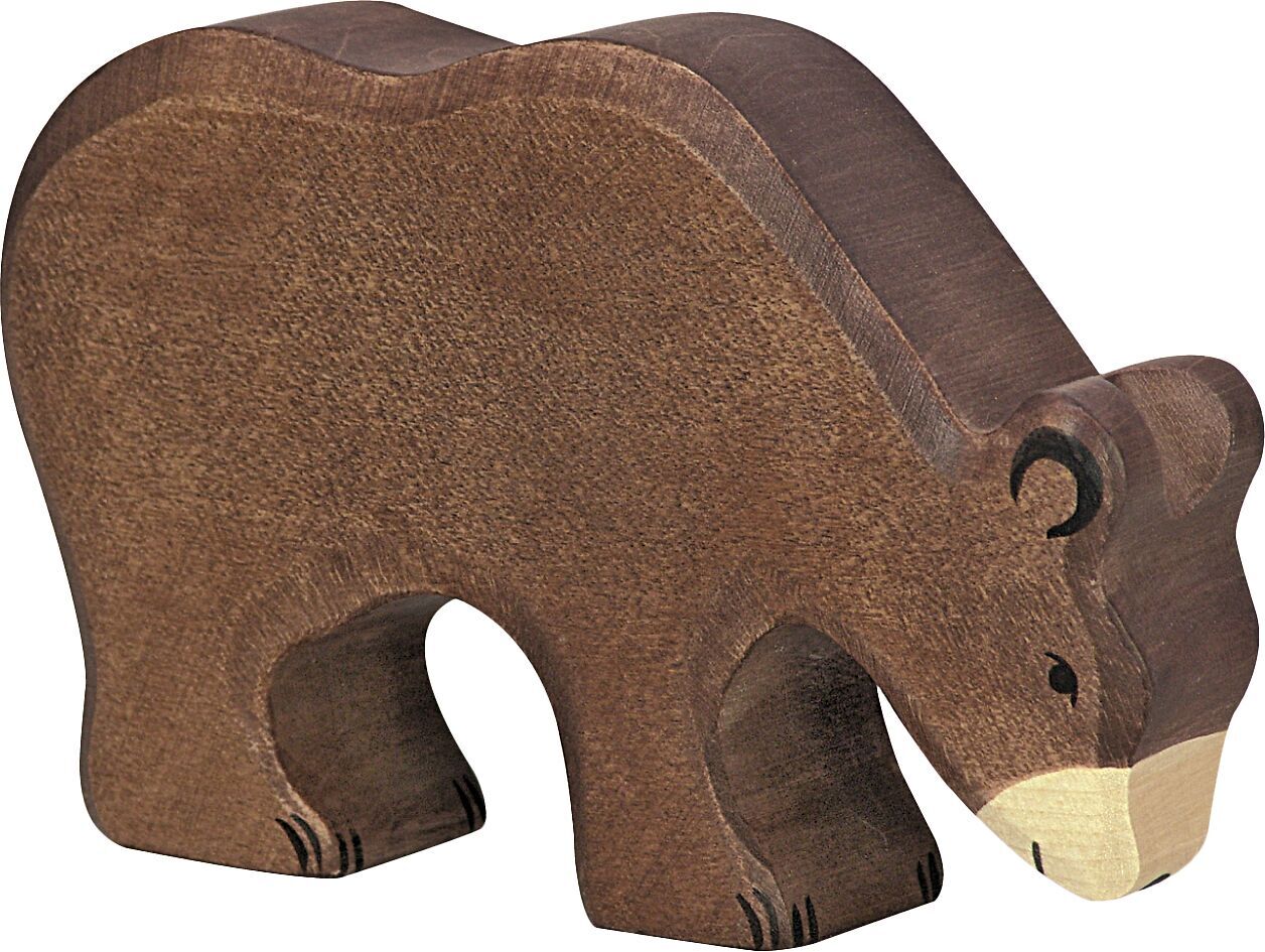 Braunbär fressend