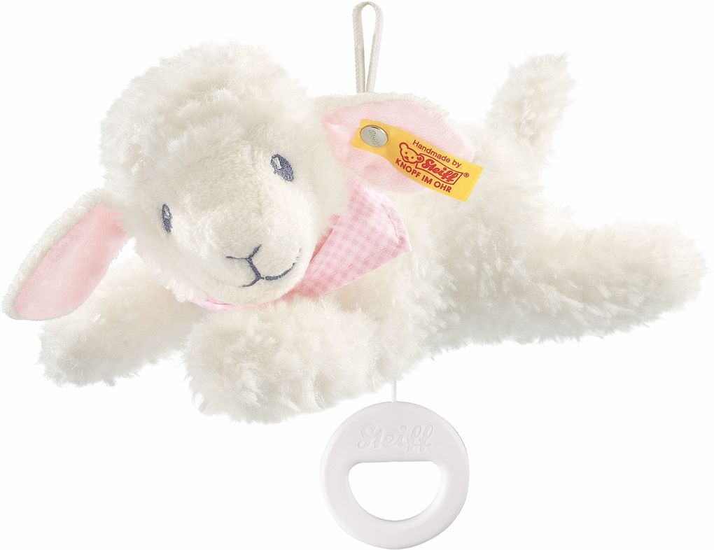 Image of Steiff - Träum-süß-Lamm Spieluhr 25 rosa