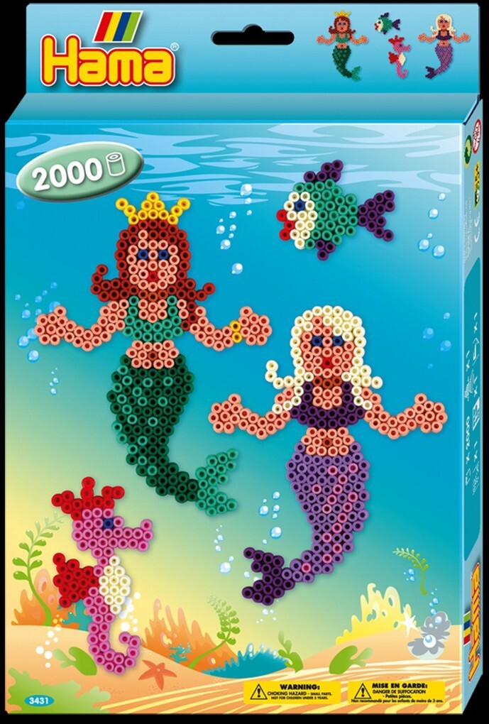Hama - Kleine Geschenkpackungen - Meerjungfrauen