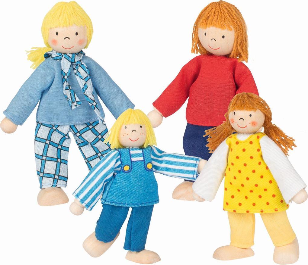 Image of Biegepuppen Junge Familie