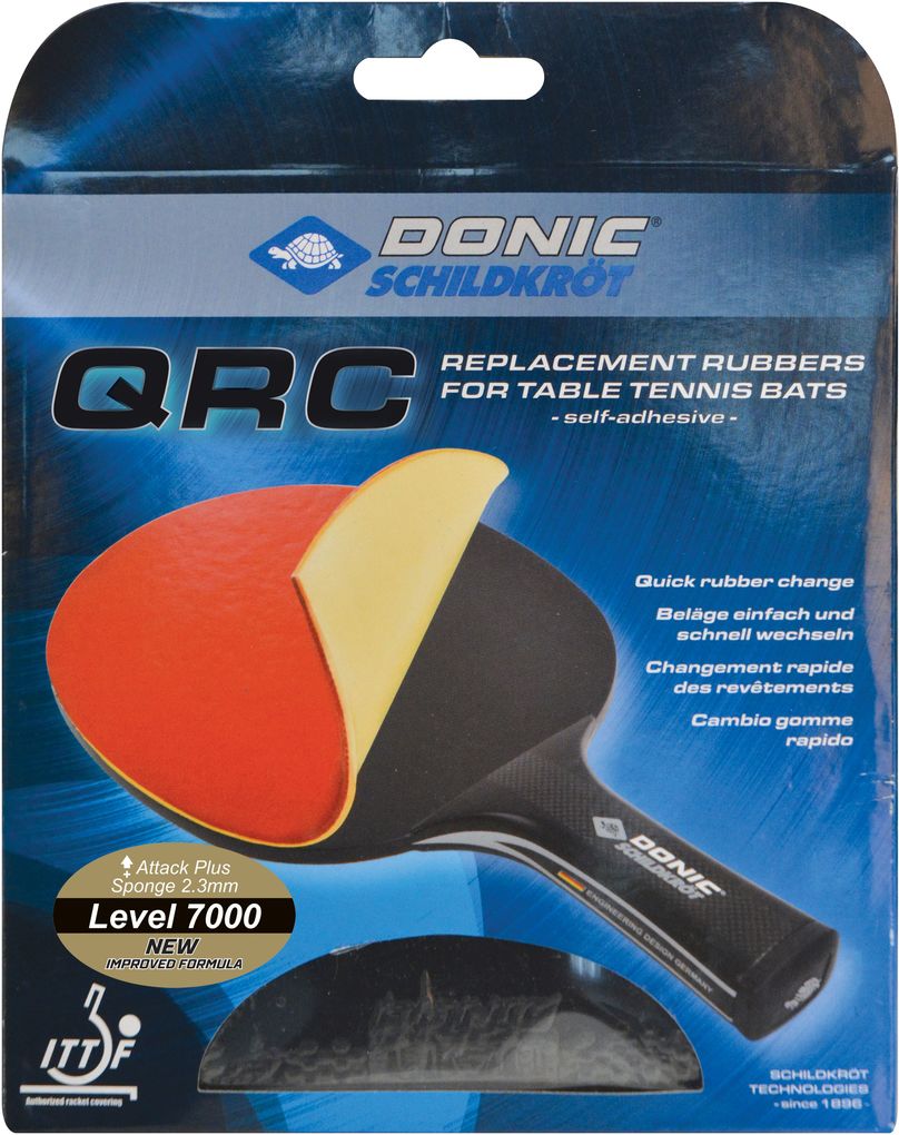 Donic-Schildkröt - Tischtennis Ersatzbelag QRC Level 7000 - Liga