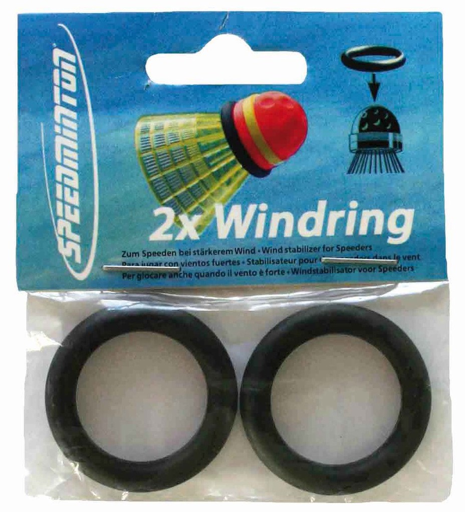 Speedminton 400460 - Wind Rings 2er Pack Windringe für Speeder Tube