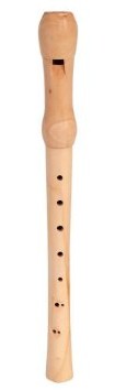 Bino 86580 - Blockflöte (natur) Länge: 20 cm Musikinstrument
