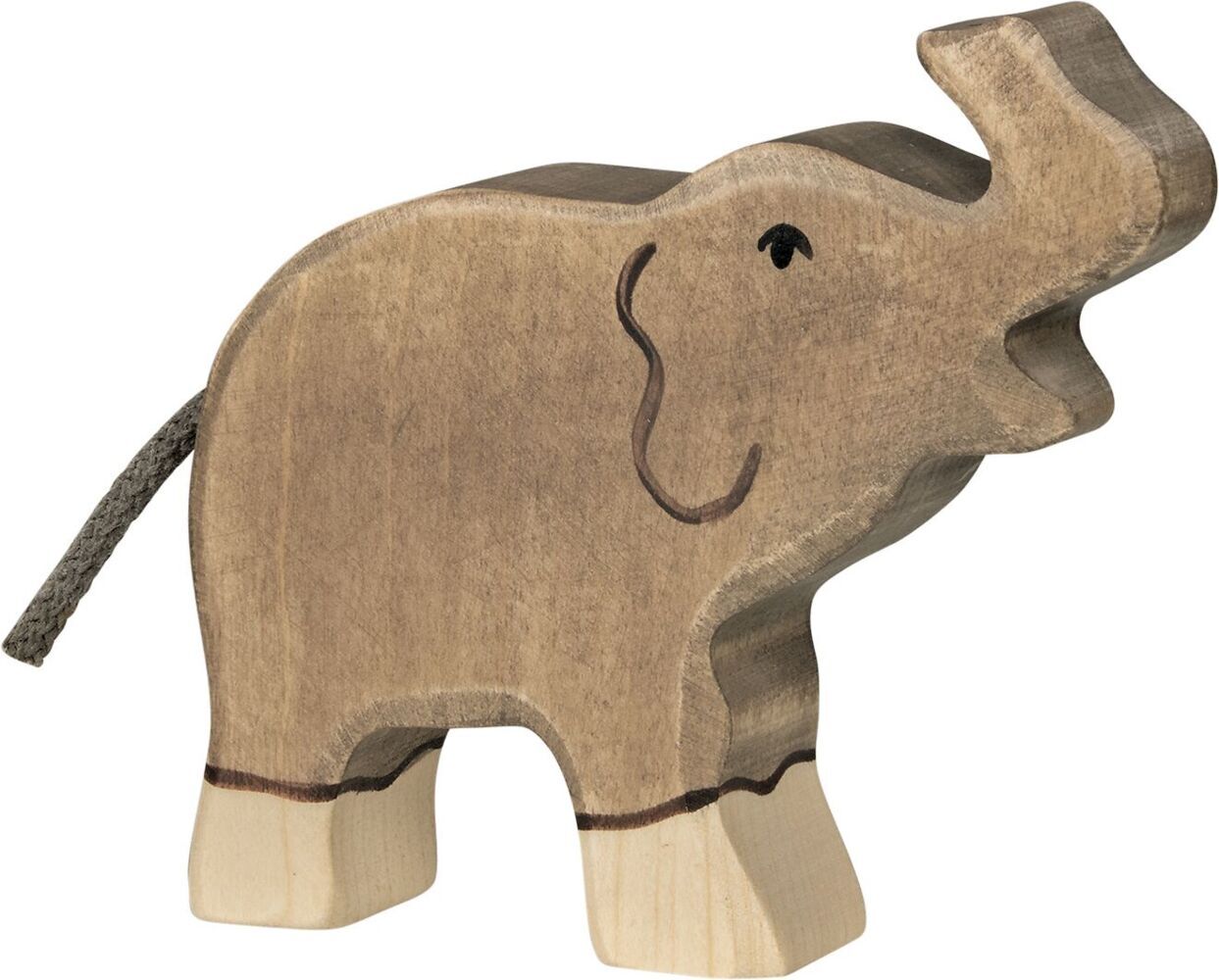 Elefant klein Rüssel hoch