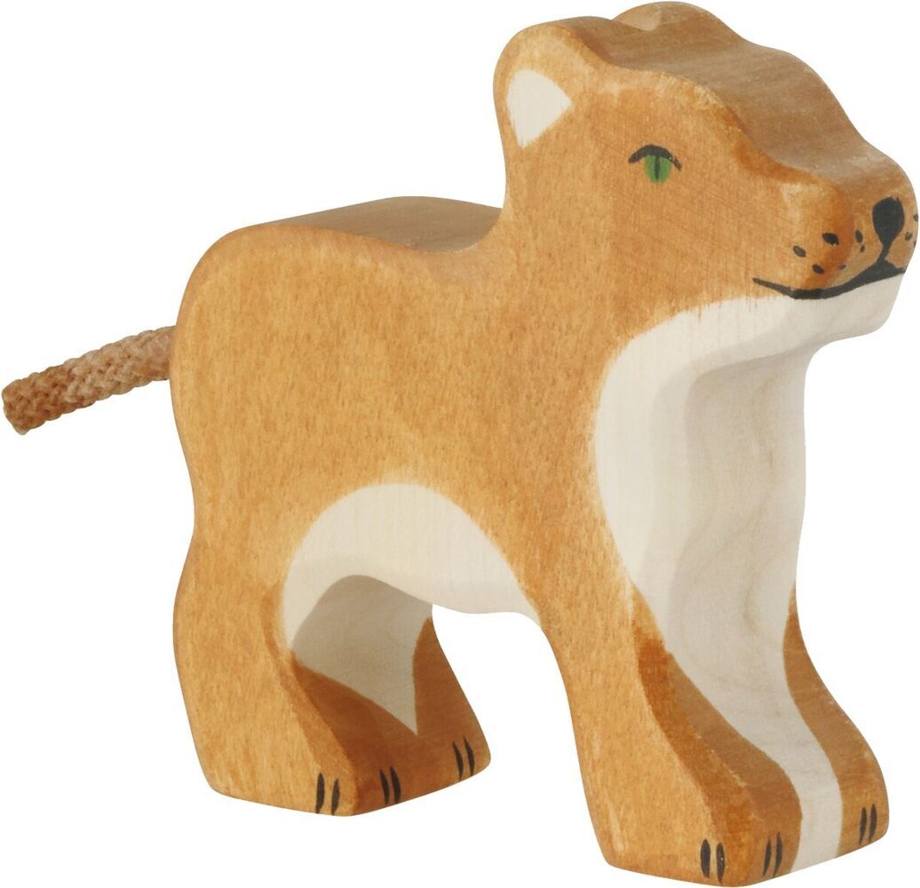 Löwe klein stehend