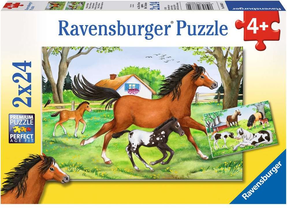 Ravensburger - Welt der Pferde 2 x 24 Teile