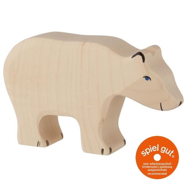 Holztiger 80207 - Eisbär fressend