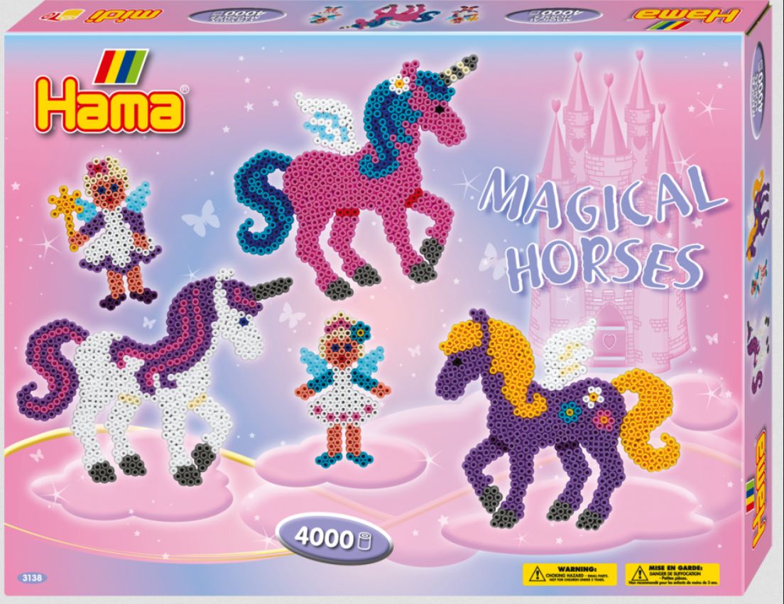 Hama - Geschenkpackung - Zauberhafte Pferde