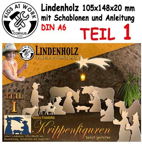 Corvus A600511 - Krippenfigur: Teil 1