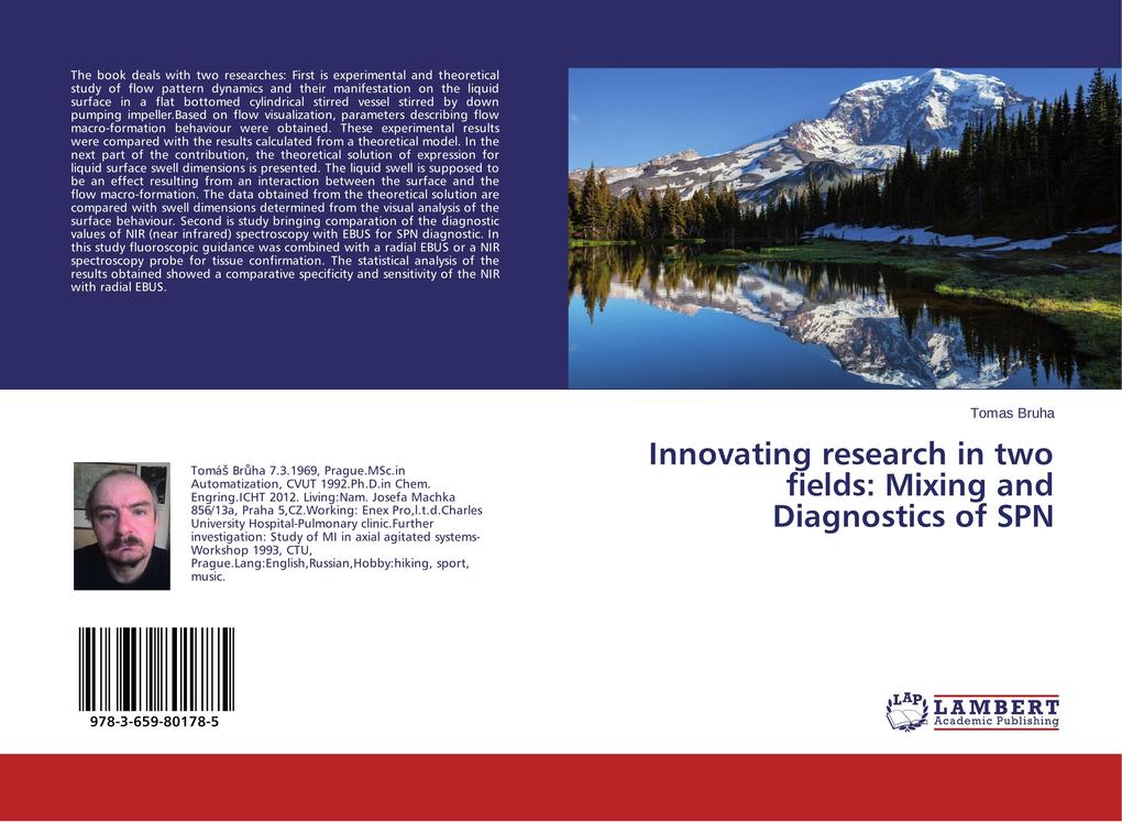 Innovating research in two fields: Mixing and Diagnostics of SPN