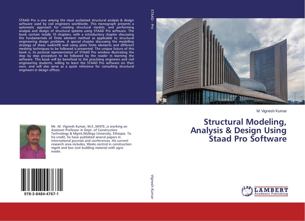 Structural Modeling Analysis & Design Using Staad Pro Software