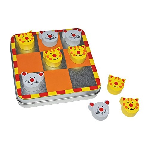 small foot 2404 - Magnet Tic Tac Toe Mäuse und Katzen