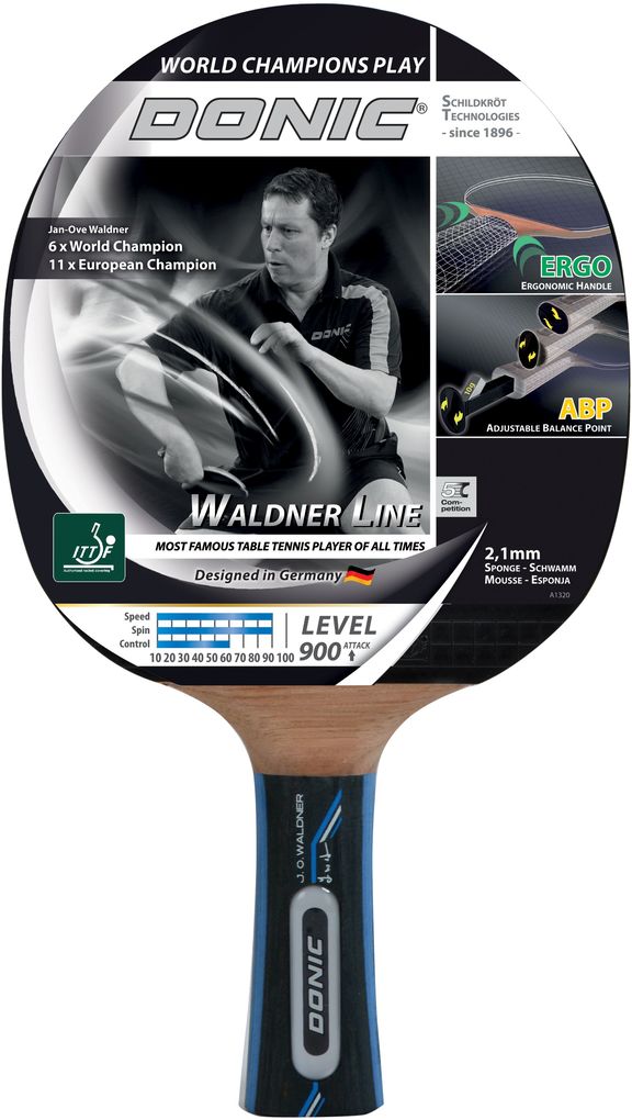 Donic-Schildkröt - Tischtennisschläger Waldner 900