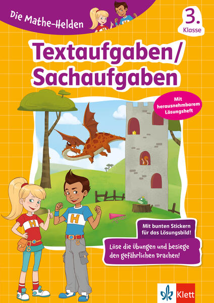 Image of Die Mathe-Helden Textaufgaben 3. Klasse