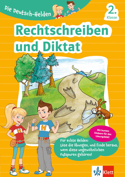 Image of Die Deutsch-Helden Rechtschreiben und Diktat 2. Klasse