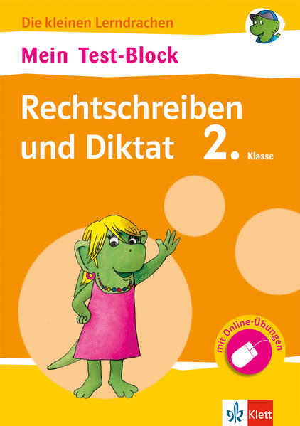 Image of Mein Test-Block Rechtschreiben und Diktat. 2. Klasse mit Online-Übungen