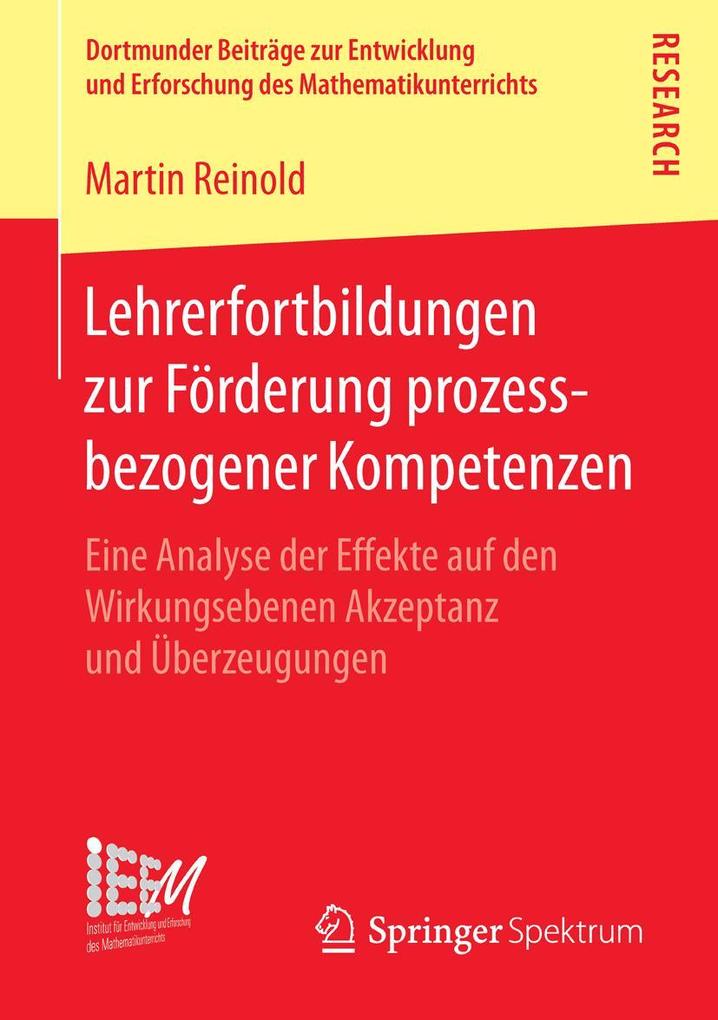 Lehrerfortbildungen zur Förderung prozessbezogener Kompetenzen