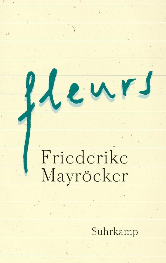 Suhrkamp Verlag Fleurs