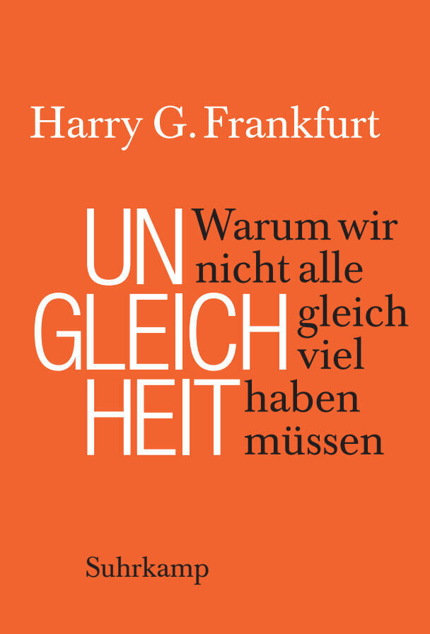 Suhrkamp Verlag Ungleichheit